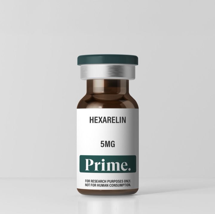Hexarelin research vial