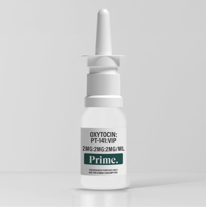 Oxytocin + PT-141 + VIP Nasal research vial