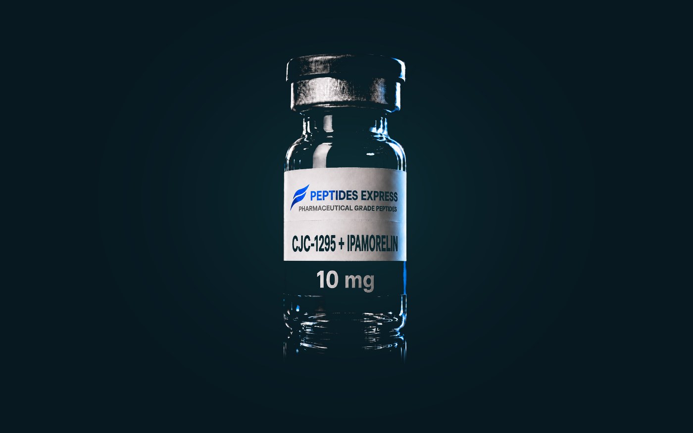 Peptides Express CJC-1295 + Ipamorelin vial